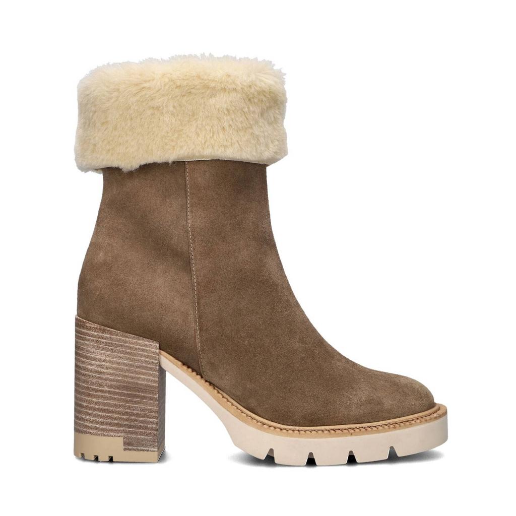 Lina Locchi Enkellaarsjes L1189 Taupe