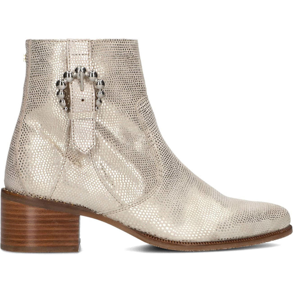 Floris van Bommel Enkellaarsjes Sfw-50065 Evi Goudkleurig