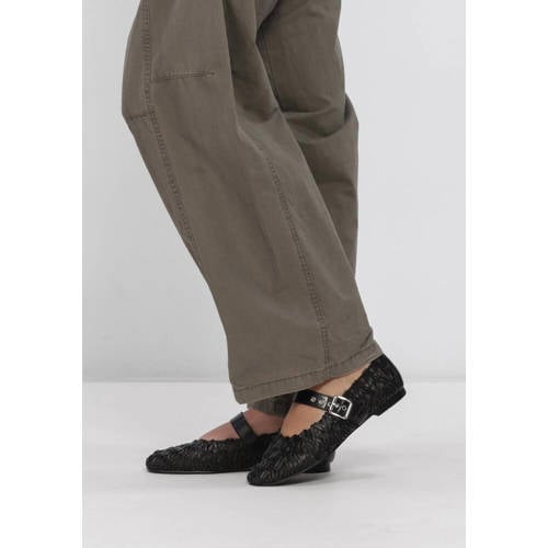 Notre-V Ballerina’s Popper Zwart