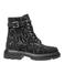 Floris van Bommel Bayli suède veterboots zwart