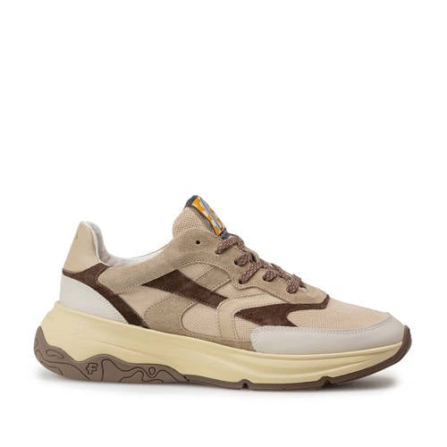Floris van Bommel Holli suède sneaker taupe