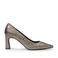 Floris van Bommel F-design leer pump goud