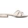 Lina Locchi Slippers Led Knoop Slipper Wit