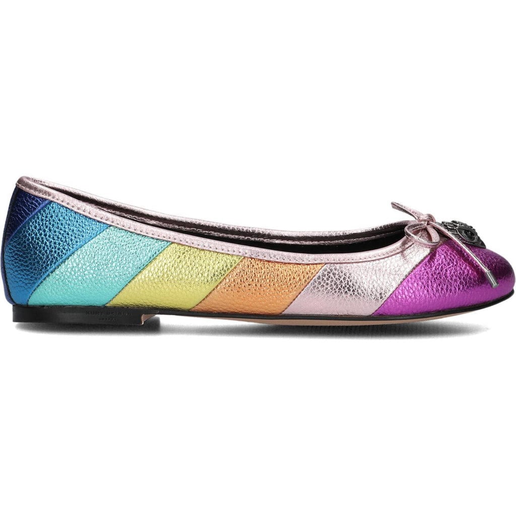 Kurt Geiger Ballerina's Eagle Stripe Multi