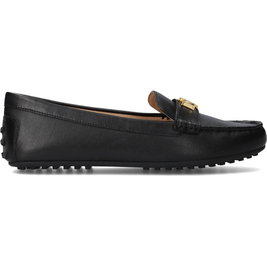 Lauren Ralph Lauren Mocassins Barnsbury Flats Zwart