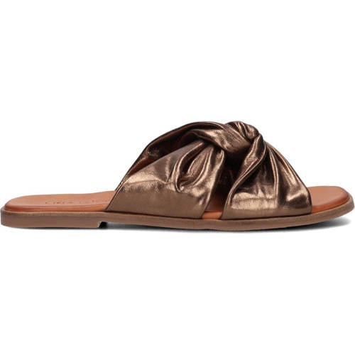 Lina Locchi Slippers Brons