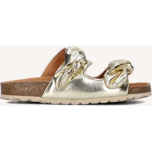 Verbenas Slippers Rain Lame Goud