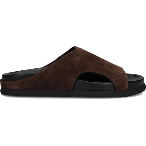 Shabbies Amsterdam Slippers Inga Close Bruin