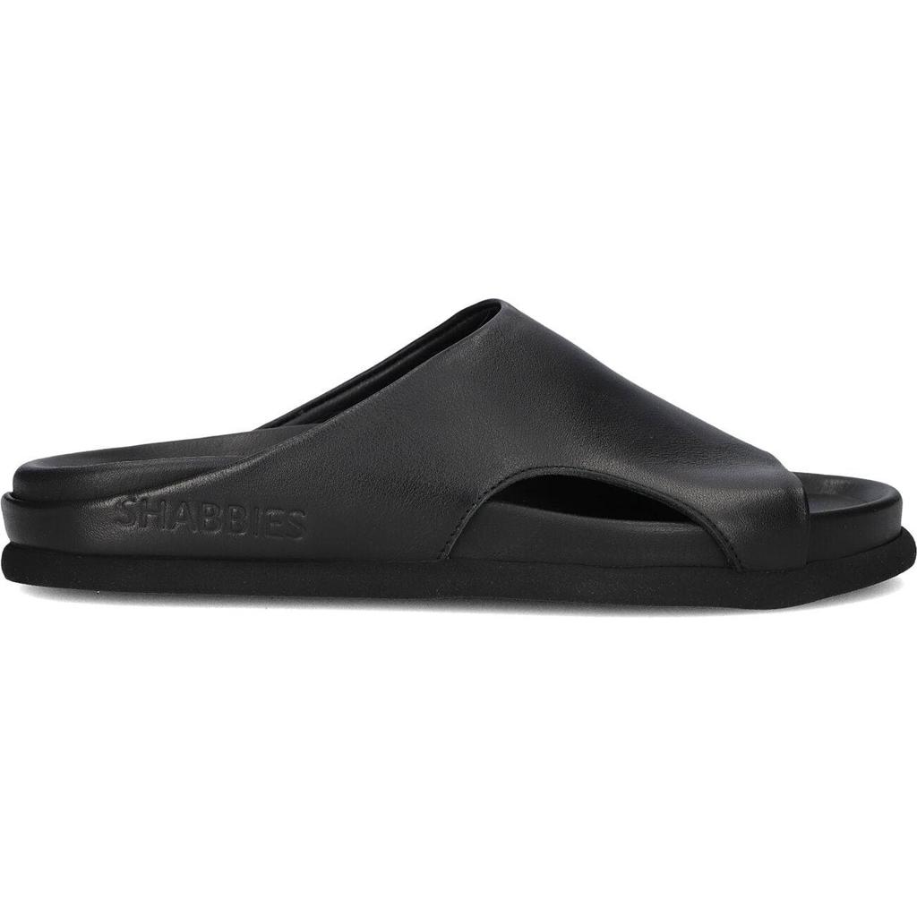 Shabbies Amsterdam Slippers Inga Close Zwart
