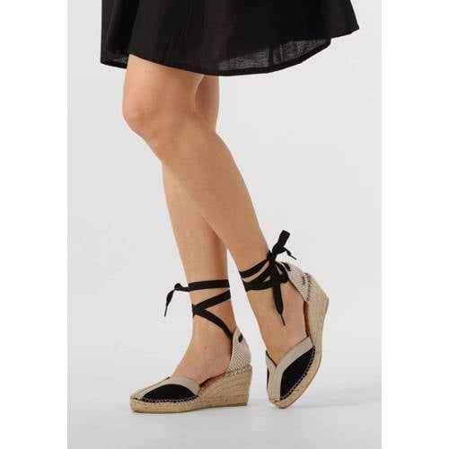 Shabbies Amsterdam Espadrilles Kaila Ki Seven Zwart