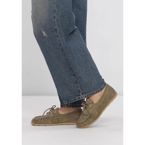 Nubikk Mocassins Riley Jade Taupe