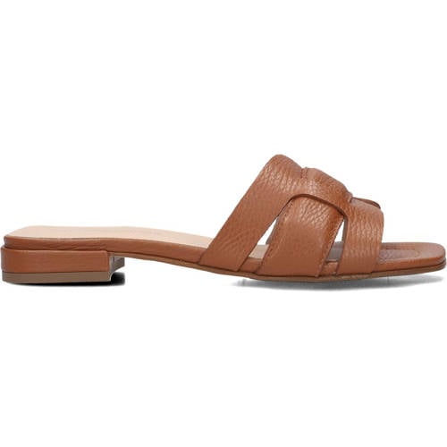 Stefano Lauran Slippers Cognac