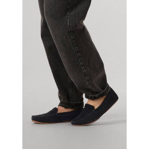 Stefano Lauran Mocassins Blauw