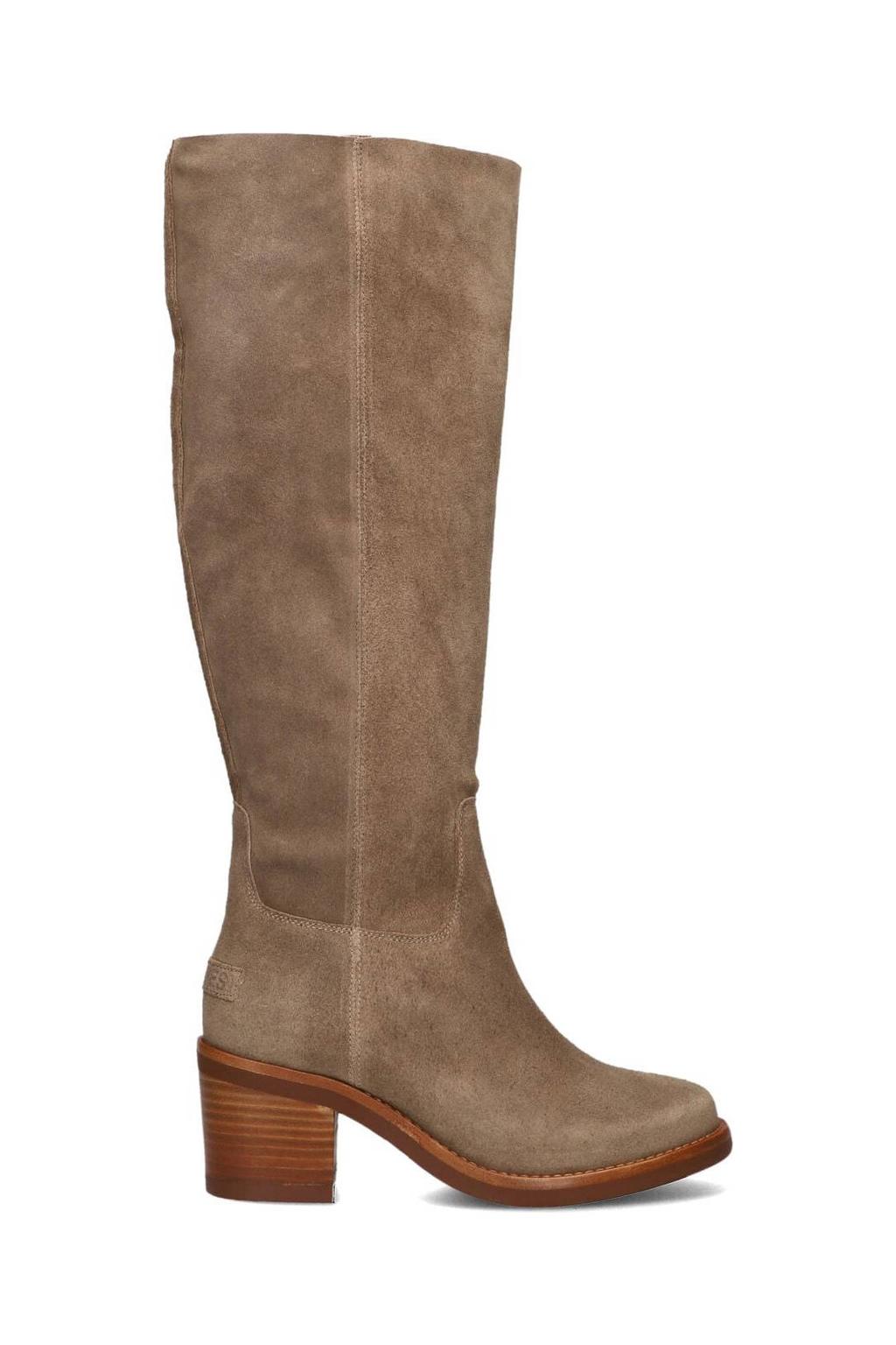 Shabbies Amsterdam Laarzen Puk Tuba Taupe