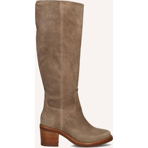 Shabbies Amsterdam Laarzen Puk Tuba Taupe