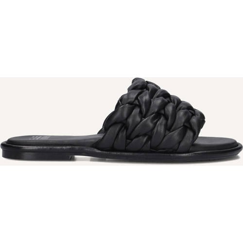 BRONX Slippers Delan-y Zwart