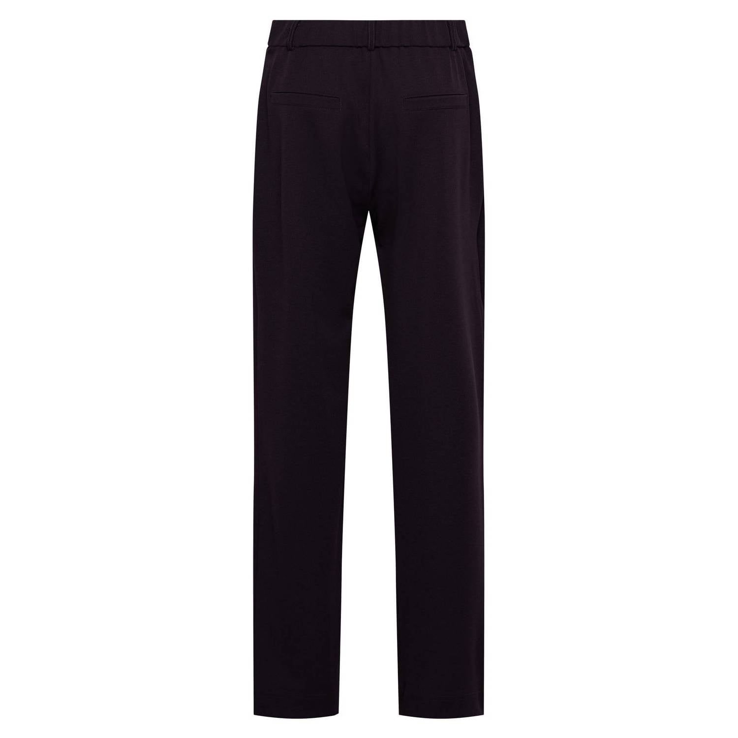 &Co Woman tapered broek donkerpaars