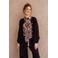 &Co Woman tapered broek - donkerpaars