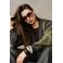 &Co Woman top - donkergroen