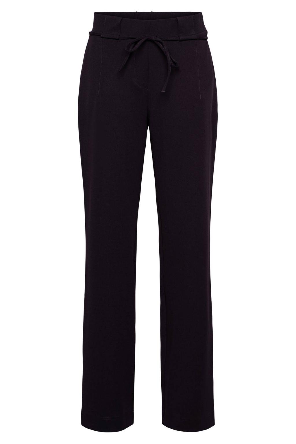 &Co Woman wide leg broek - donkerpaars