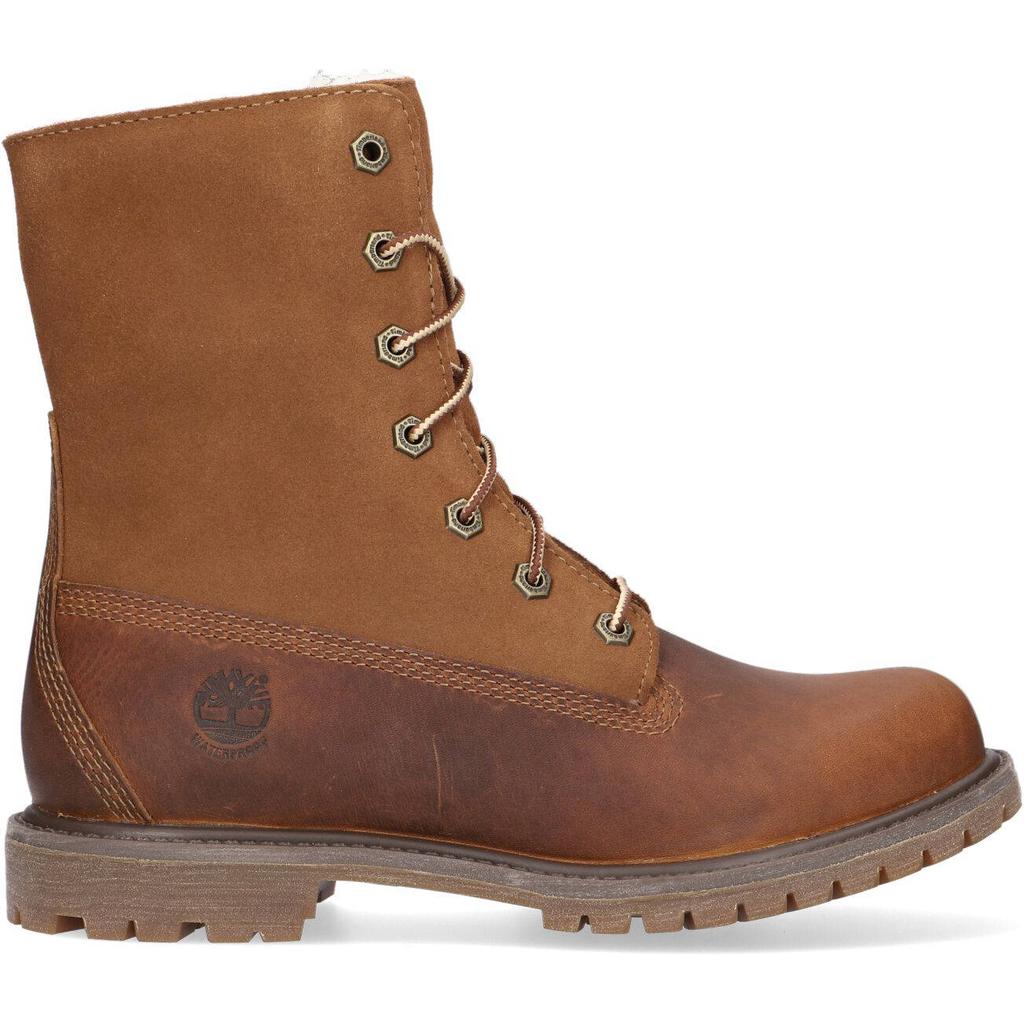 Timberland Boots Authentics Teddy Fleece Cognac