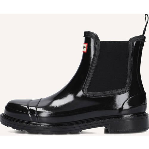Hunter Laarzen Womens Original Chelsea Zwart