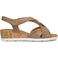 Gabor Sandalen 761 Taupe