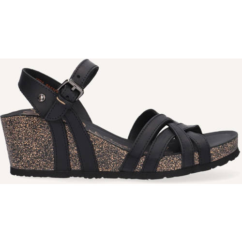 Panama Jack Sandalen Vera Zwart