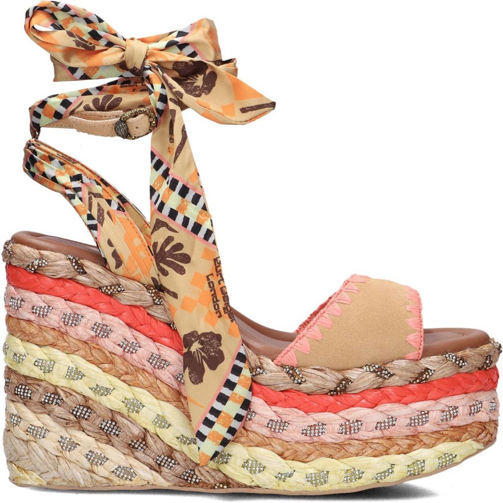 Kurt Geiger Sandalen Chelsea Scarf Wedge Multi