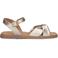 Unisa Sandalen Cambel Goudkleurig