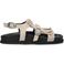 Shabbies Amsterdam Sandalen Inga Fringes Beige