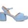Unisa Sandalen Ney Blauw
