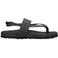 Lina Locchi Sandalen Led Teenslip Sandaal Met Studs Zwart