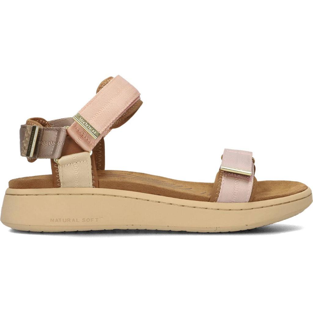 Woden Sandalen Line Roze