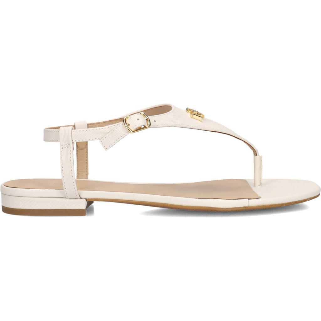 Lauren Ralph Lauren Sandalen Everley 2 Flat Sandal Wit