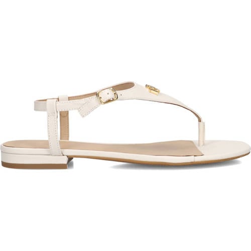Lauren Ralph Lauren Sandalen Everley 2 Flat Sandal Wit