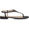Lauren Ralph Lauren Sandalen Everley 2 Flat Sandal Zwart