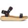 Woden Sandalen Line Blauw