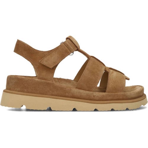 Shabbies Amsterdam Sandalen Wana Sandal Camel