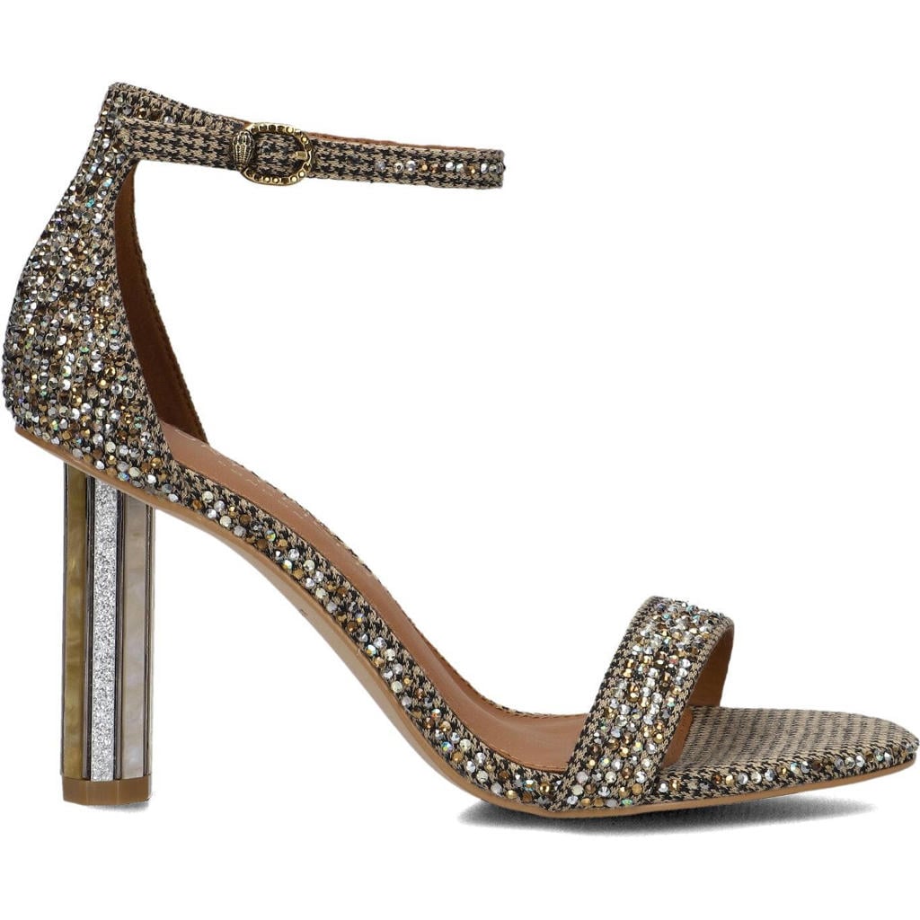 Kurt Geiger Sandalen Perspex Heel Sandal Goudkleurig