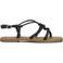 Lina Locchi Sandalen L1285 Zwart