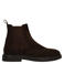 Manfield suède chelsea boots - donkerbruin
