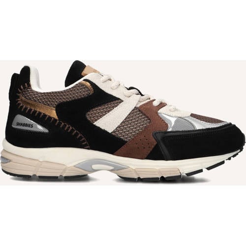 Shabbies Amsterdam Sneakers Abbey Run Zwart