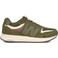 Woden Sneakers Rigmor Open Mesh Groen