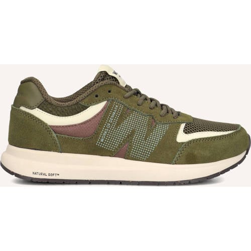 Woden Sneakers Rigmor Open Mesh Groen