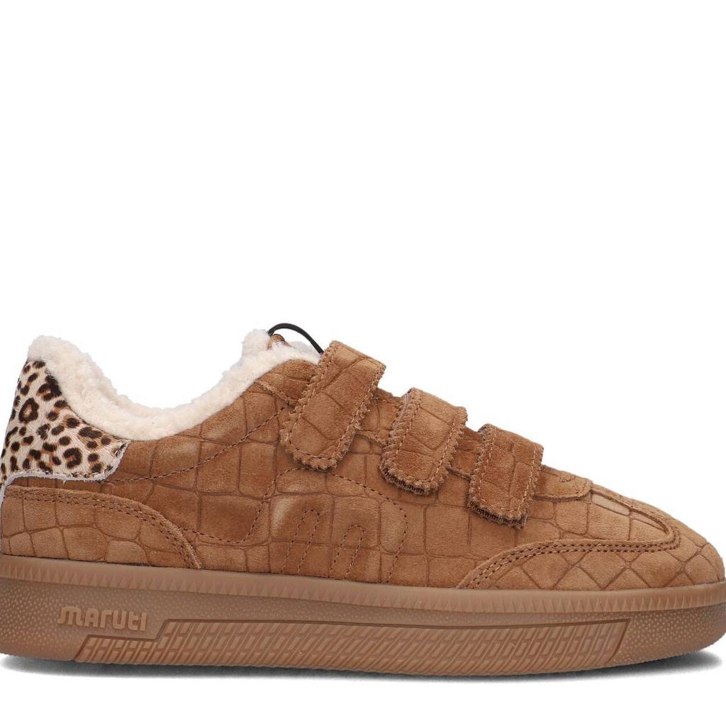 Maruti Sneakers Yana Suede Bruin