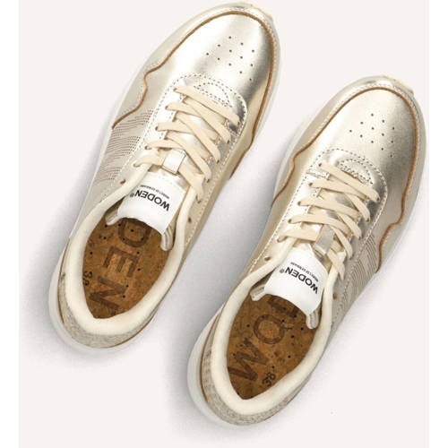 Woden Sneakers Nora 1 Goud