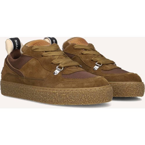 Shabbies Amsterdam Sneakers Chewy Unna Bruin