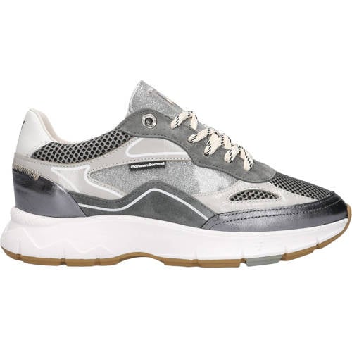 Floris van Bommel Sneakers Zilverkleurig