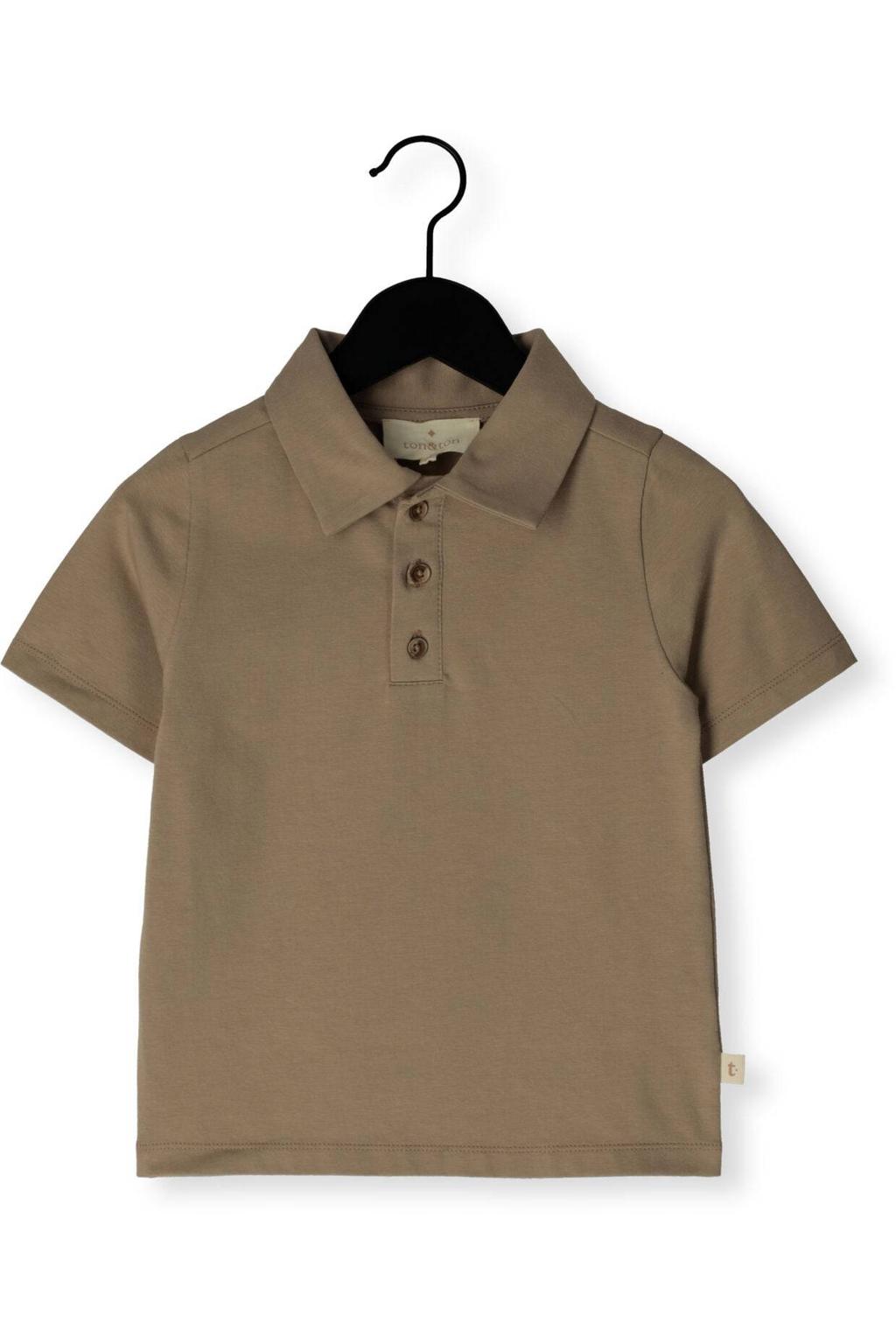 Ton & Ton Polo's & T-shirts Tender Khaki